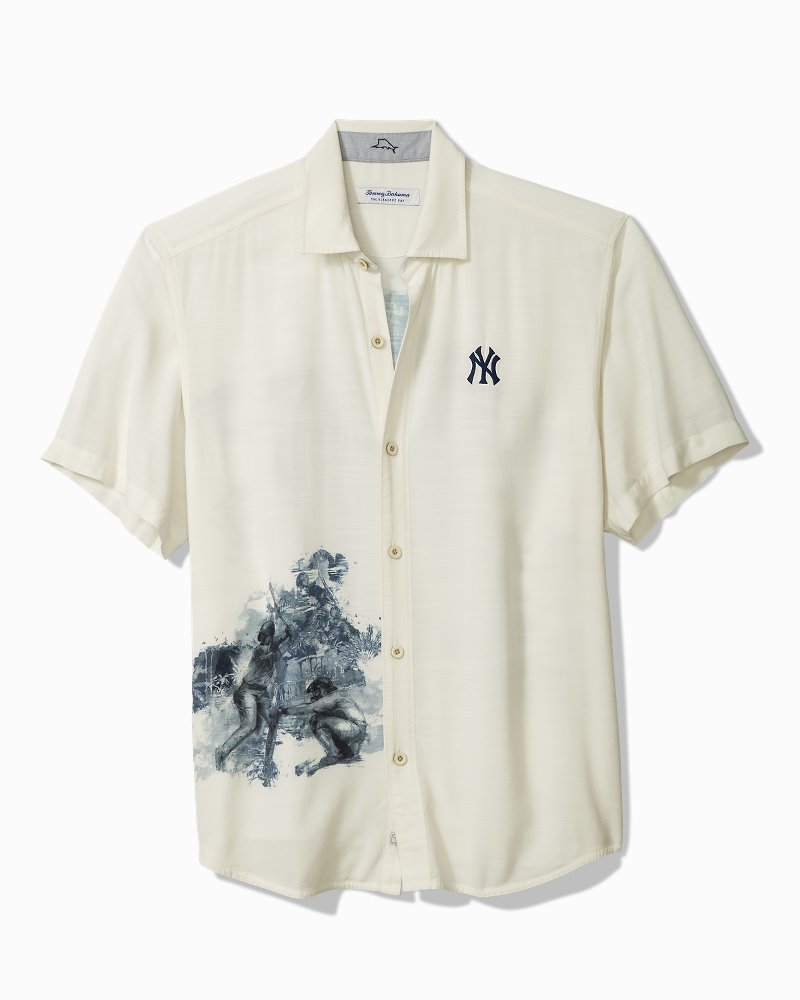 MLB Veracruz Cay Ace Islanders Short-Sleeve Shirt - new_york_yankees