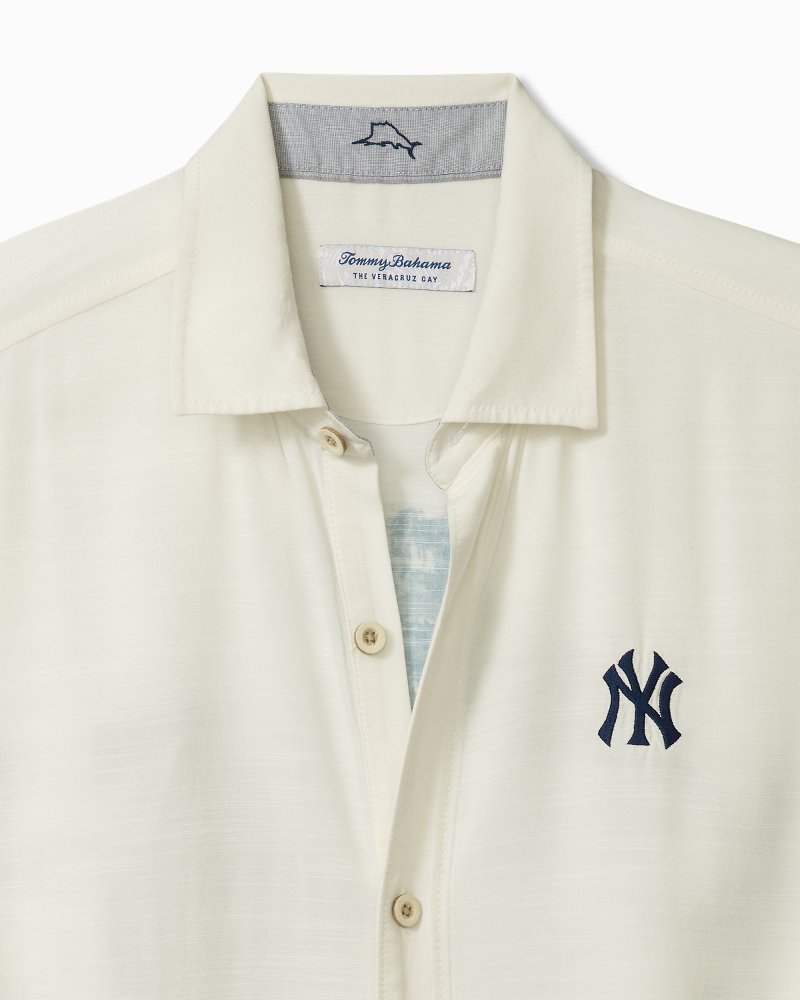 MLB Veracruz Cay Ace Islanders Short-Sleeve Shirt - new_york_yankees