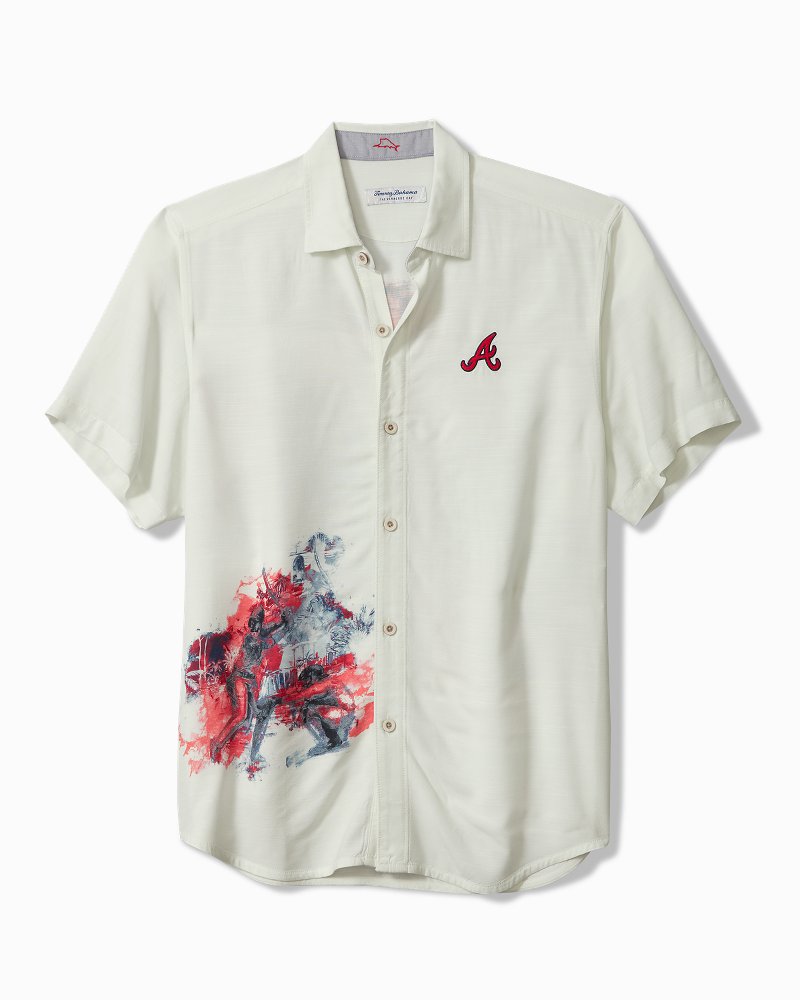 MLB Veracruz Cay Ace Islanders Short-Sleeve Shirt - atlanta_braves