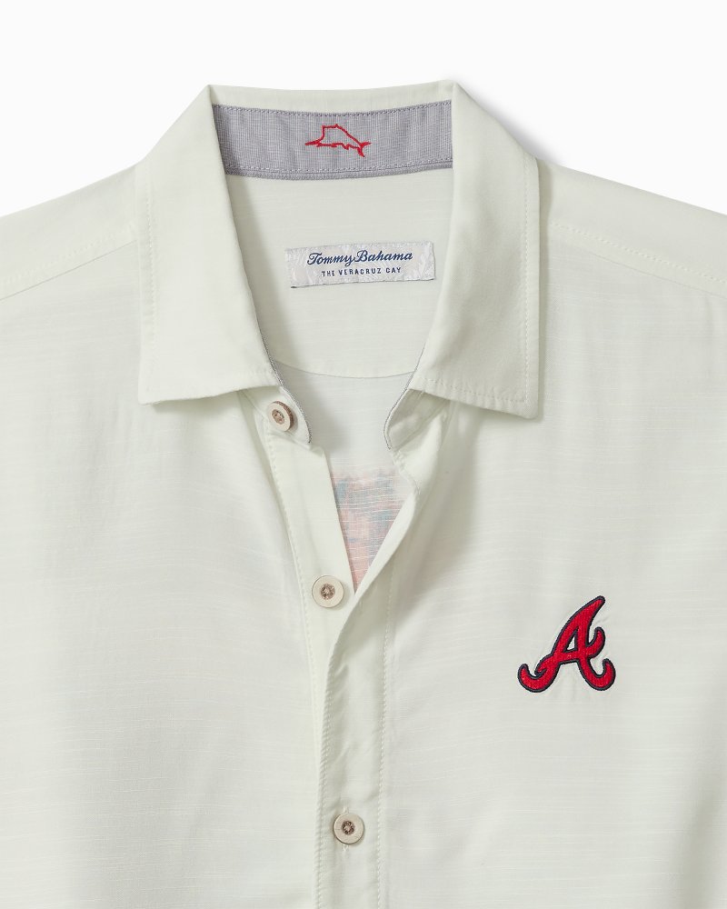MLB Veracruz Cay Ace Islanders Short-Sleeve Shirt - atlanta_braves
