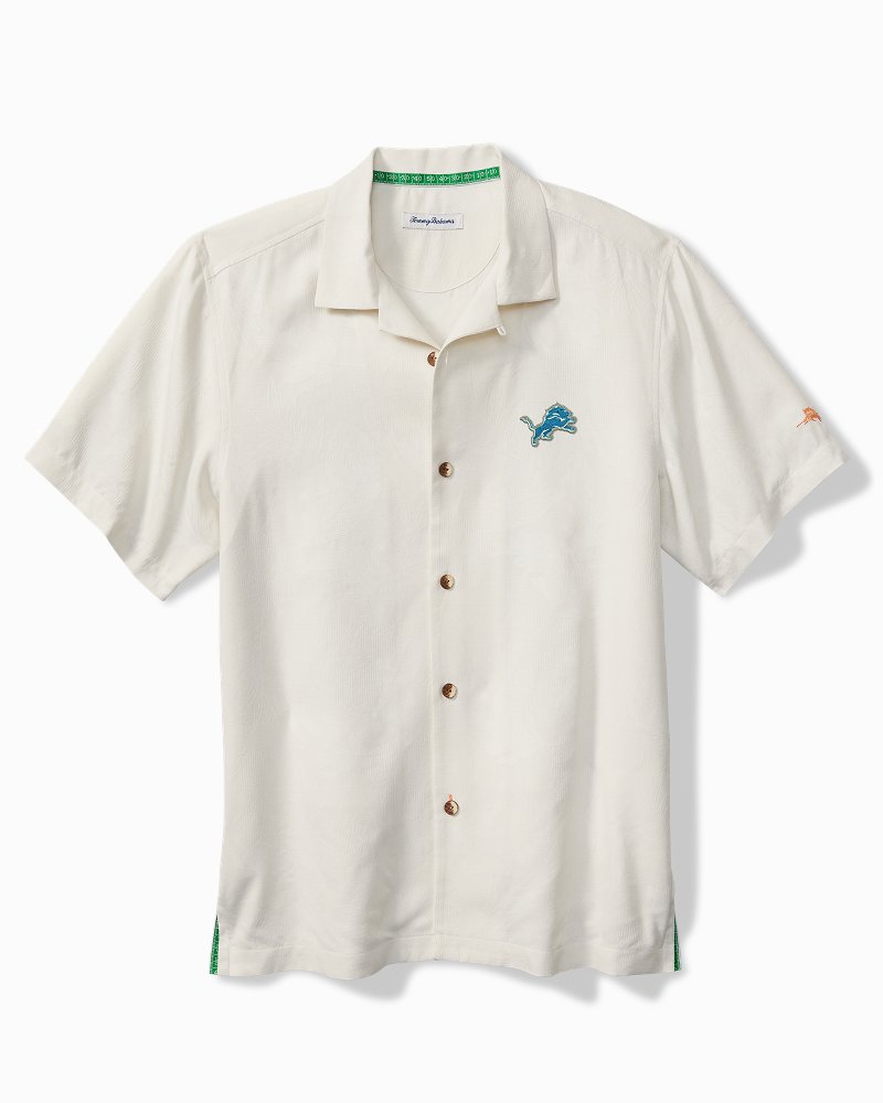 NFL Coconut Matchup Silk Camp Shirt - detroit_lions