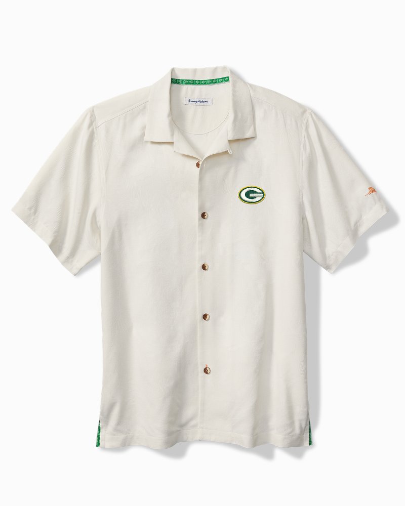 NFL Coconut Matchup Silk Camp Shirt - green_bay_packers