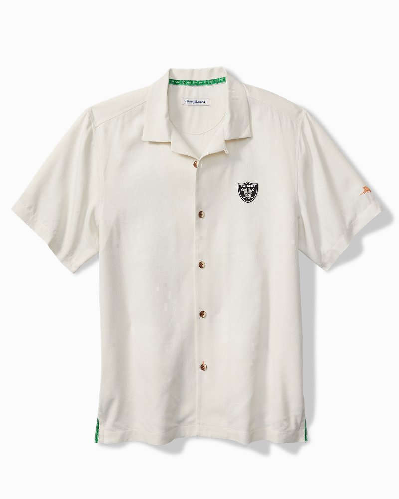NFL Coconut Matchup Silk Camp Shirt - las_vegas_raiders