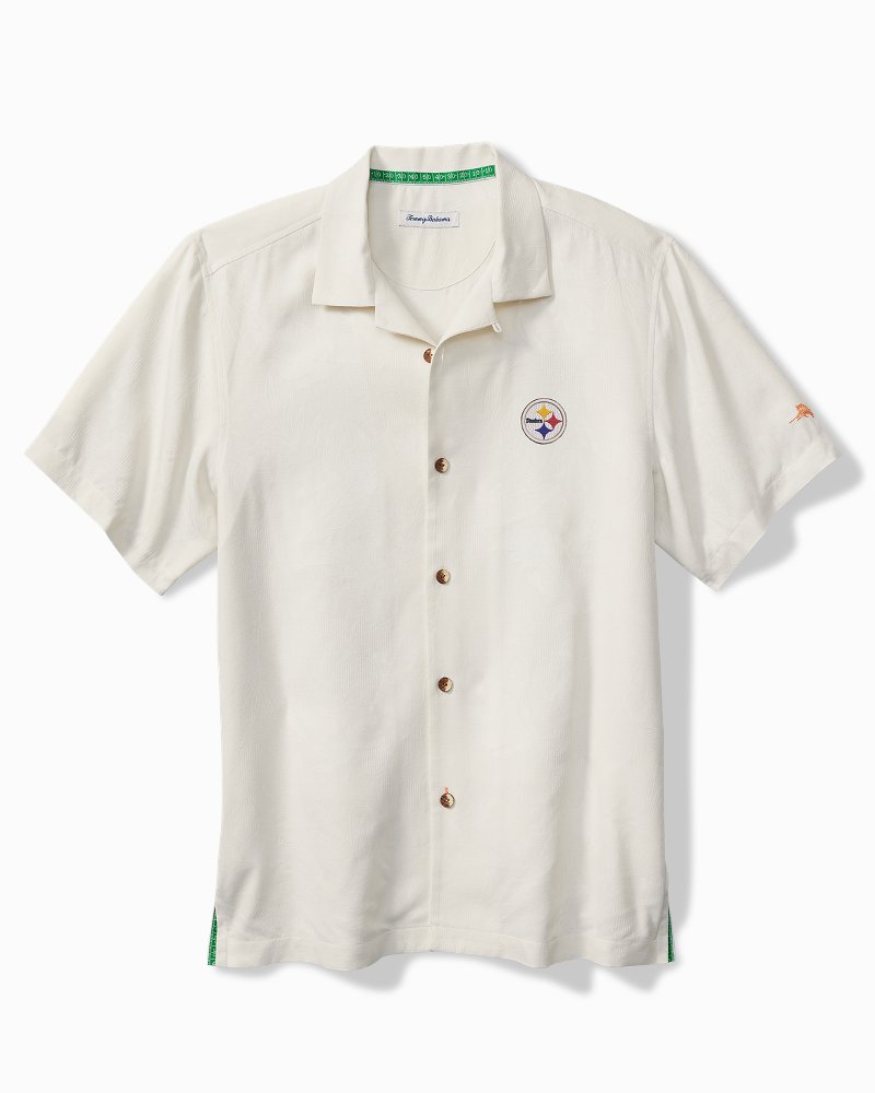 NFL Coconut Matchup Silk Camp Shirt - pittsburgh_steelers