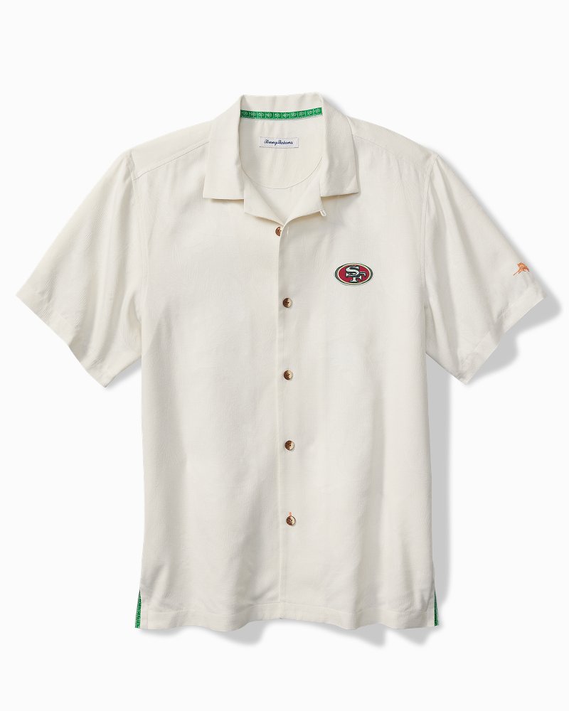 NFL Coconut Matchup Silk Camp Shirt - san_francisco_49ers