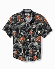 NFL Veracruz Cay First Down Blooms Short-Sleeve Shirt - pittsburgh_steelers