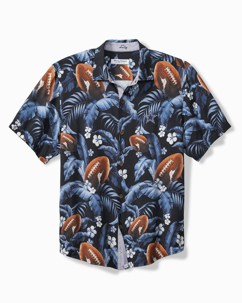 NFL Veracruz Cay First Down Blooms Short-Sleeve Shirt - dallas_cowboys