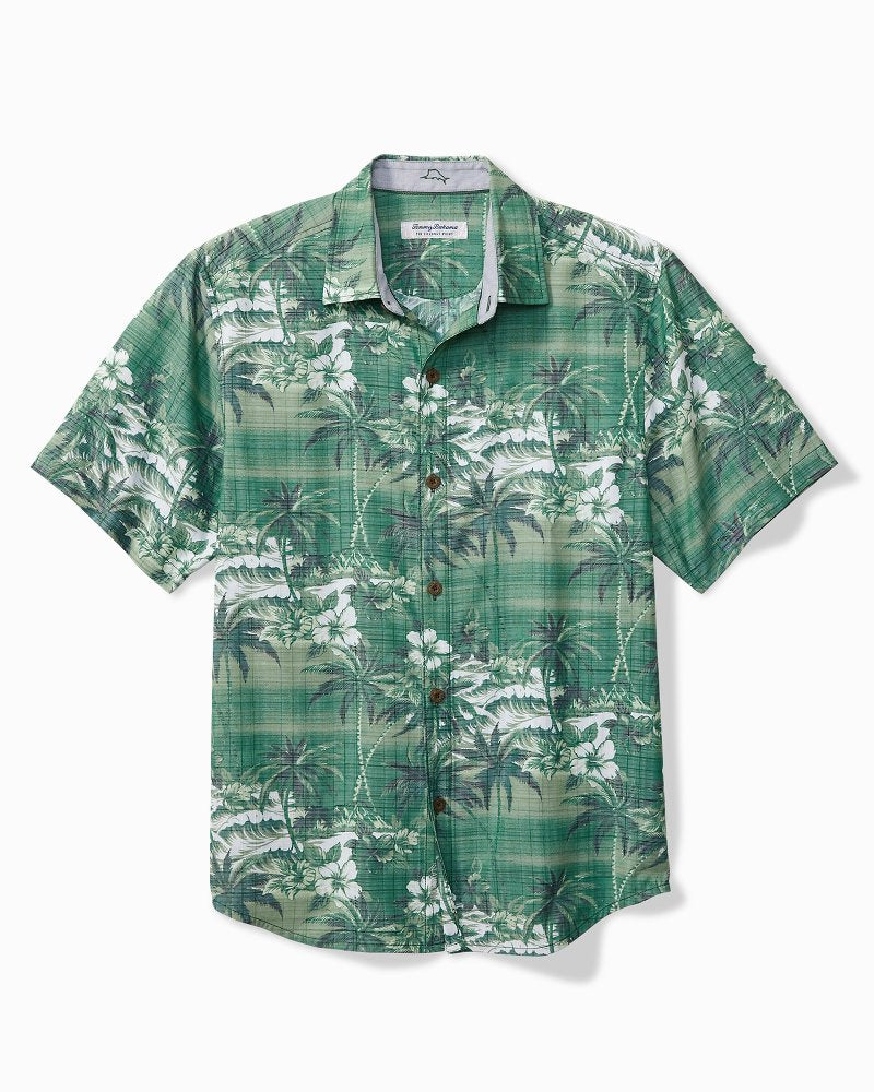 Coconut Point Isla Palmetta IslandZone® Camp Shirt - Team Green