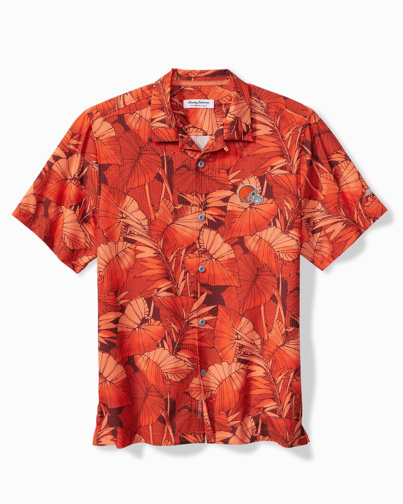 NFL Bahama Coast Nuevo Fronds IslandZone Shirt - cleveland_browns