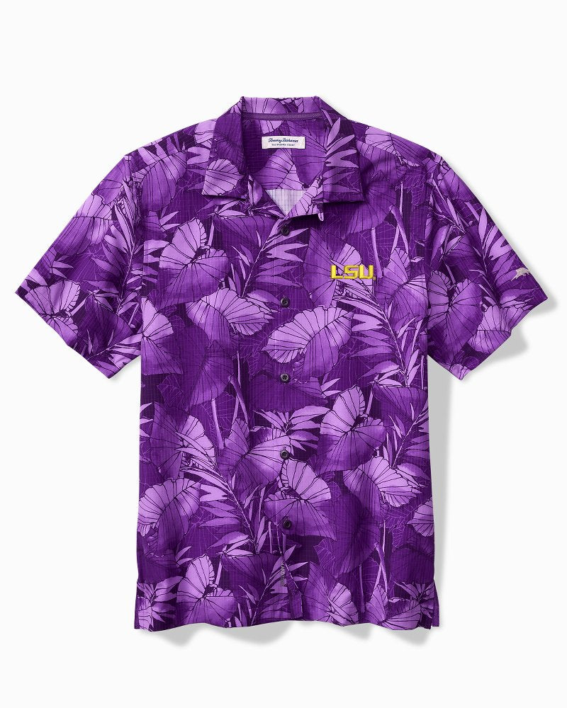 Collegiate Bahama Coast Nuevo Fronds IslandZone Shirt - LSU