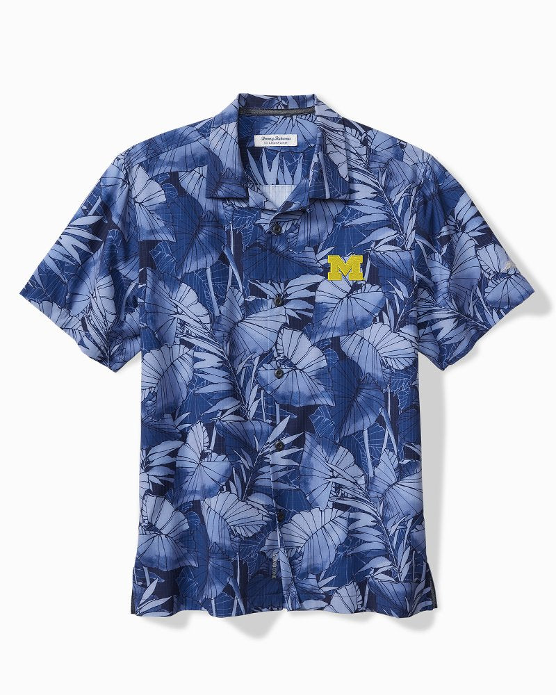 Collegiate Bahama Coast Nuevo Fronds IslandZone Shirt - Michigan