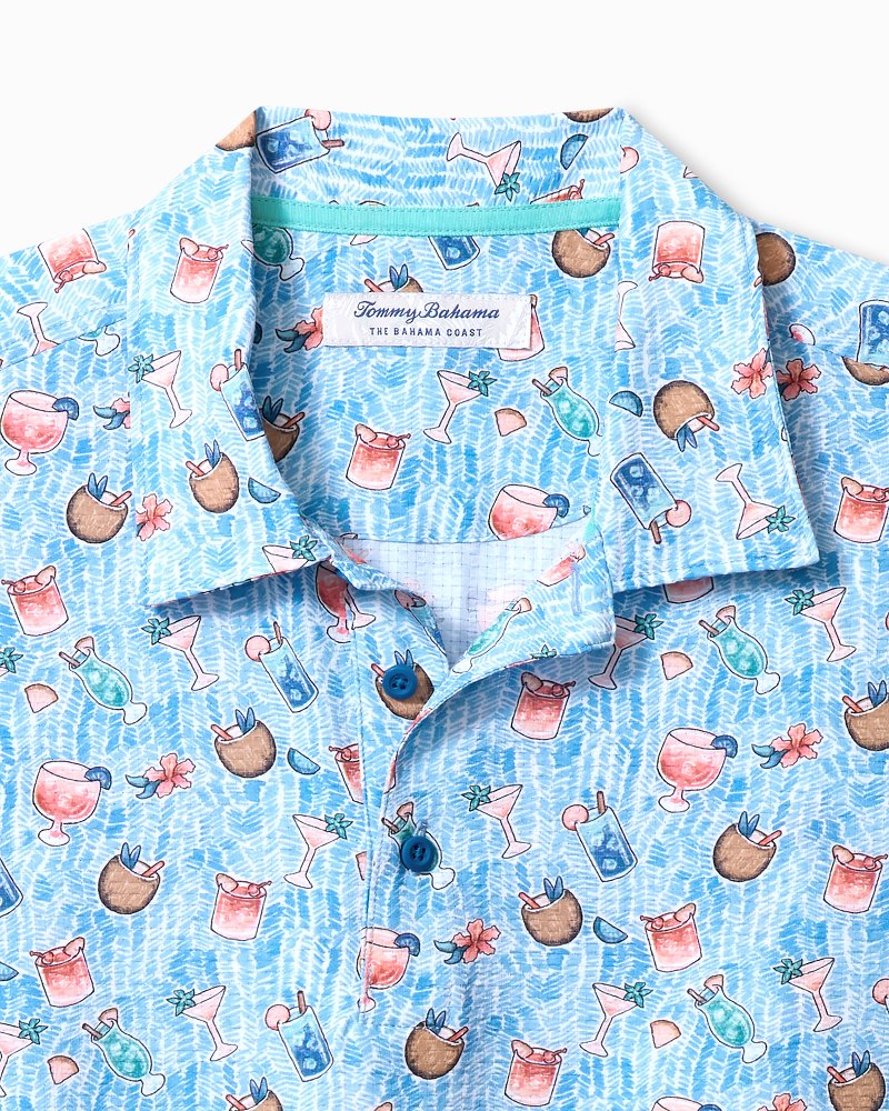 Bahama Coast Coconut Cove IslandZone Polo - Blue Whisper
