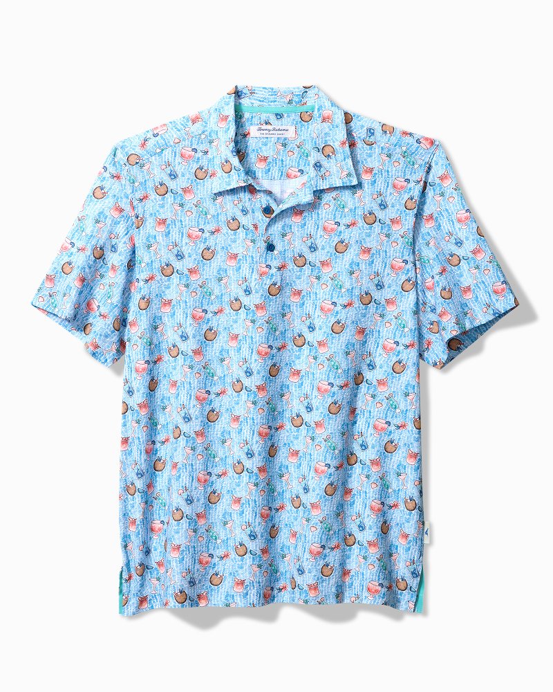 Bahama Coast Coconut Cove IslandZone Polo - Blue Whisper