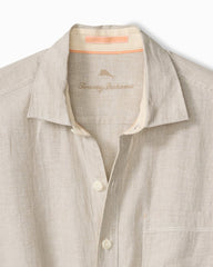 Paradise Breezer Linen Long-Sleeve Shirt - Natural