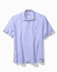 Paradise Breezer Linen Short-Sleeve Shirt - Classic Lavender