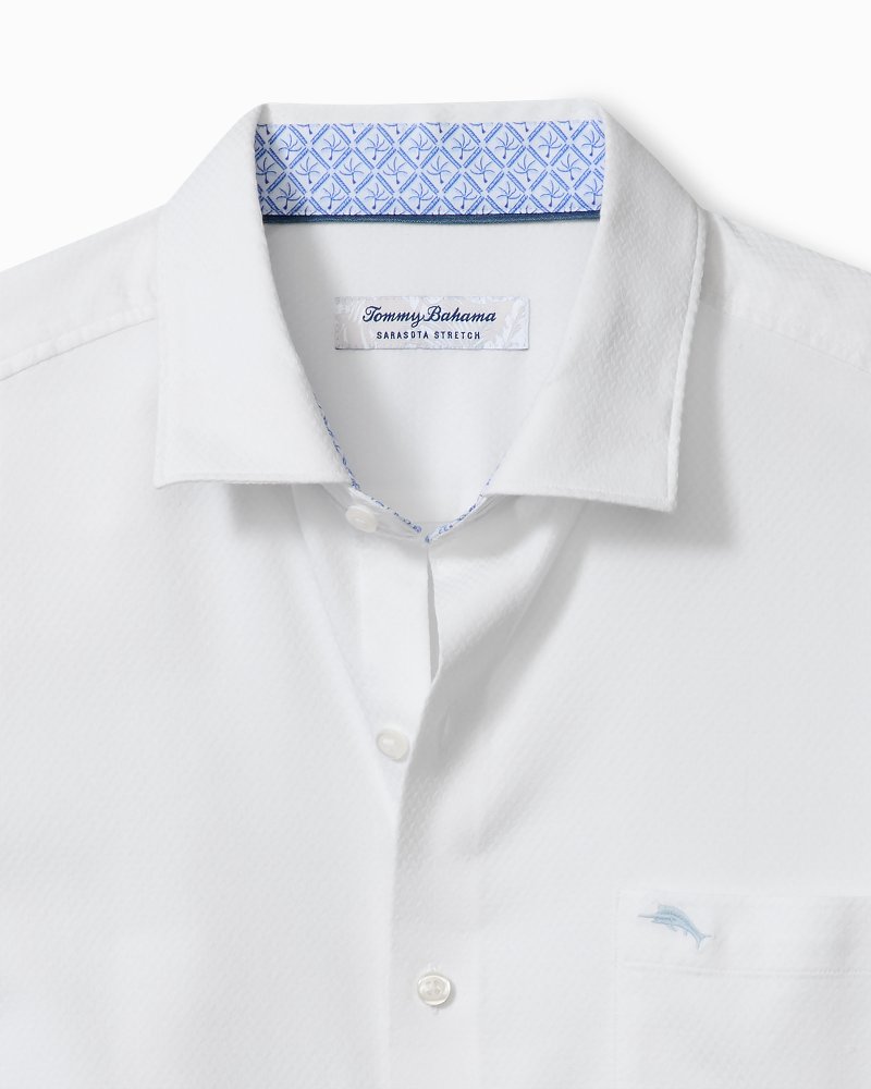Sarasota Stretch Ventura Coast IslandZone Shirt - White