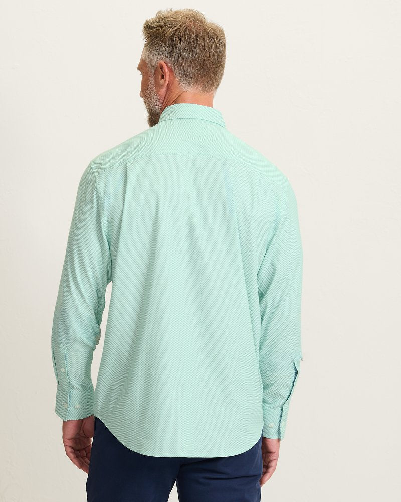 Sarasota Stretch Ventura Coast IslandZone Shirt - Dusty Jade Green