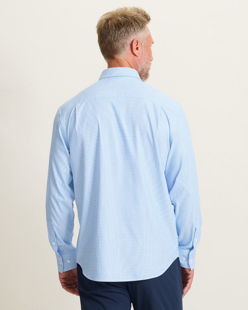 Sarasota Stretch Ventura Coast IslandZone Shirt - Vacation Blue