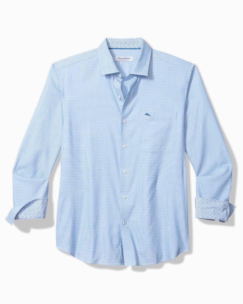 Sarasota Stretch Ventura Coast IslandZone Shirt - Vacation Blue