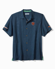NFL Endzone Paradise Silk-Blend Camp Shirt - chicago_bears