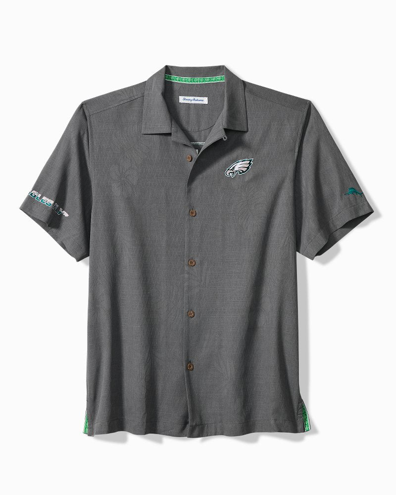 NFL Endzone Paradise Silk-Blend Camp Shirt - philadelphia_eagles