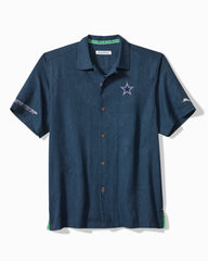 NFL Endzone Paradise Silk-Blend Camp Shirt - dallas_cowboys