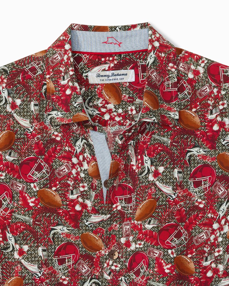 Veracruz Cay Turf Toss-Up Shirt - Chili Pepper