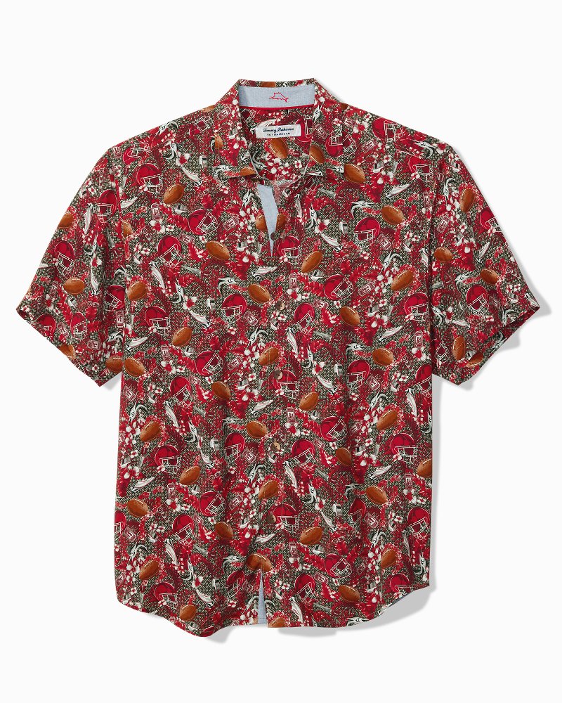 Veracruz Cay Turf Toss-Up Shirt - Chili Pepper