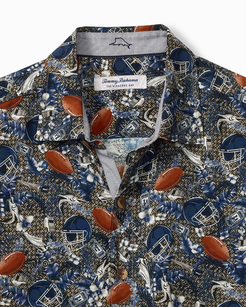 Veracruz Cay Turf Toss-Up Shirt - Blue Note