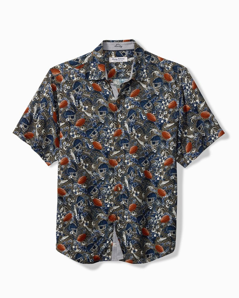 Veracruz Cay Turf Toss-Up Shirt - Blue Note