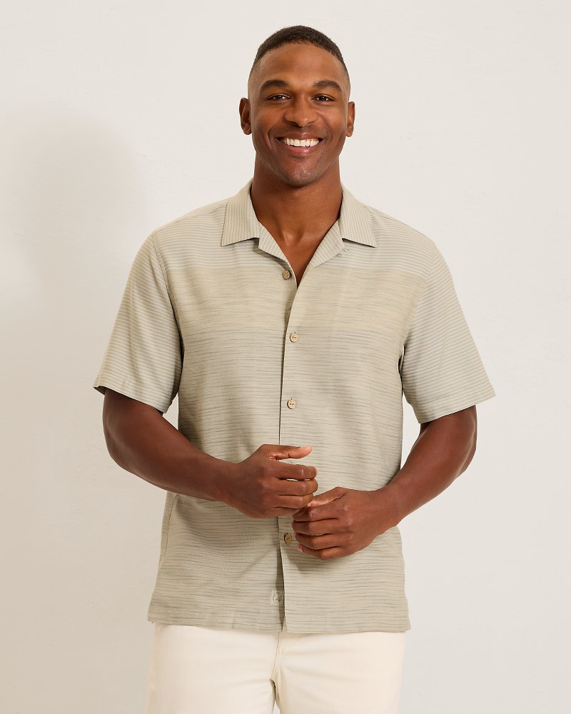 Salento Sands Silk Camp Shirt - Island Brew