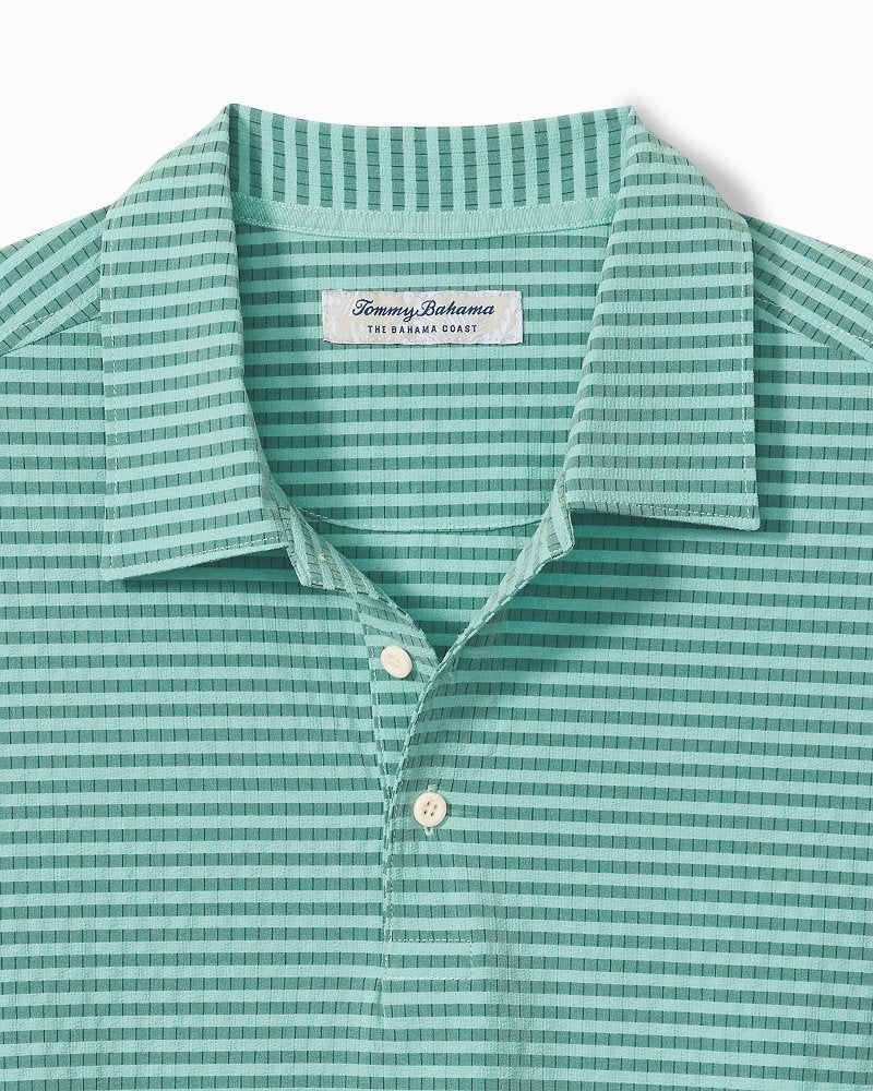 Bahama Coast Fades Away IslandZone Polo - Dark Spa