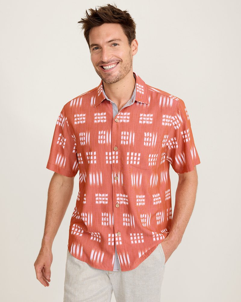Coastal Ease Aqua Kay IslandZone Camp Shirt - Winter Topaz
