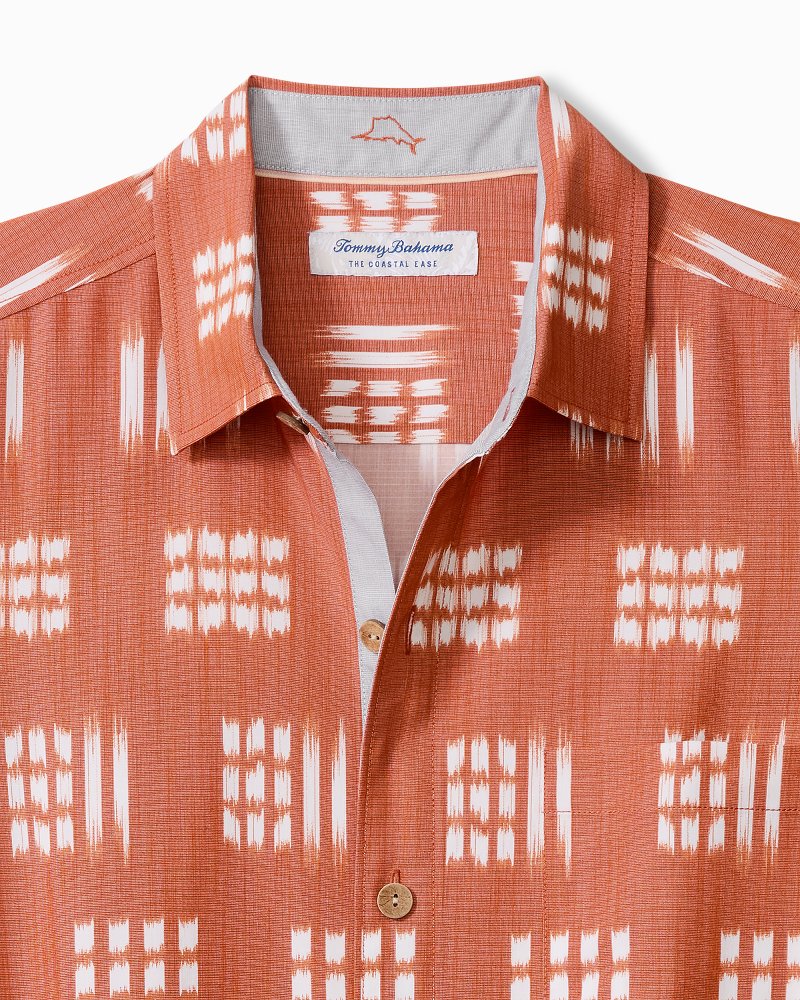 Coastal Ease Aqua Kay IslandZone Camp Shirt - Winter Topaz
