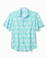 Coastal Ease Aqua Kay IslandZone Camp Shirt - Pale Turquoise