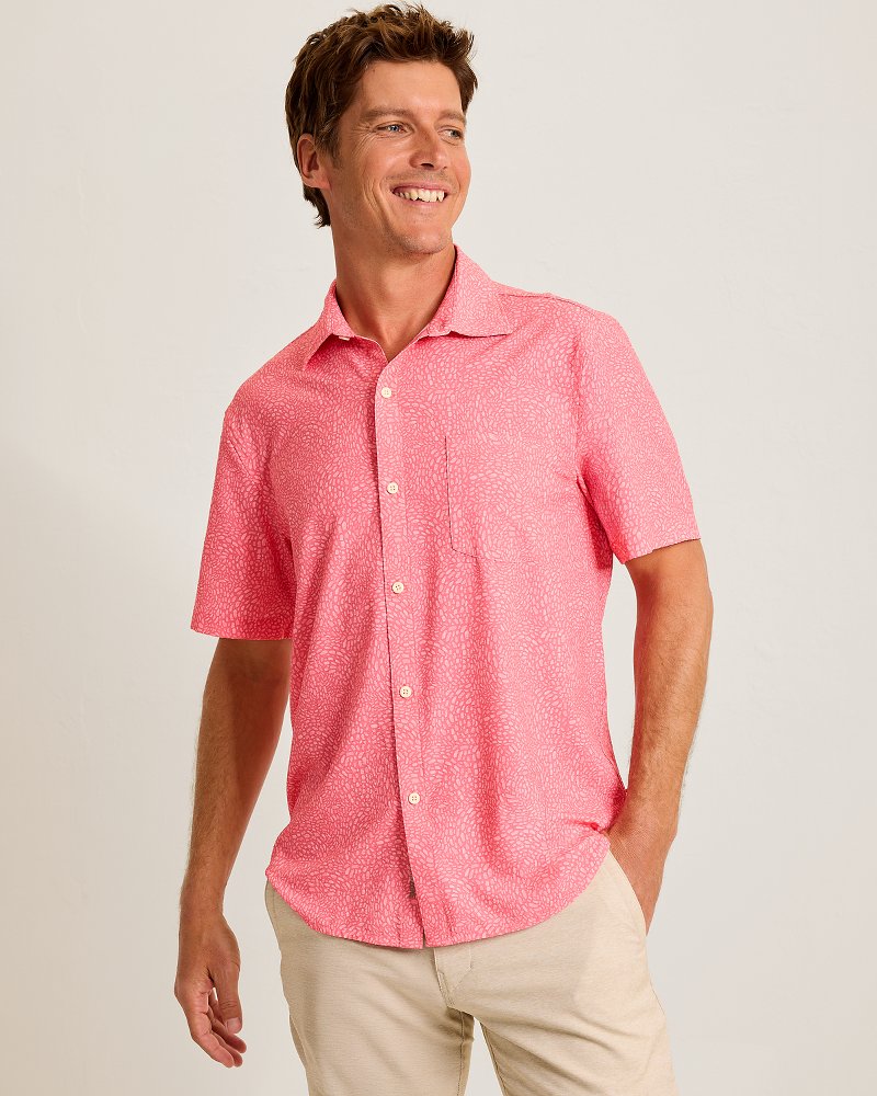Bahama Coast Dot Drift IslandZone Shirt - Quartz Pink