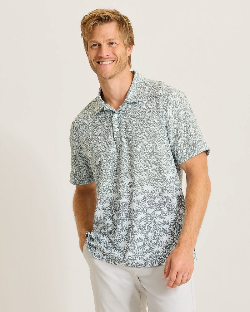 Bahama Coast Green Paradise IslandZone Polo - Trout