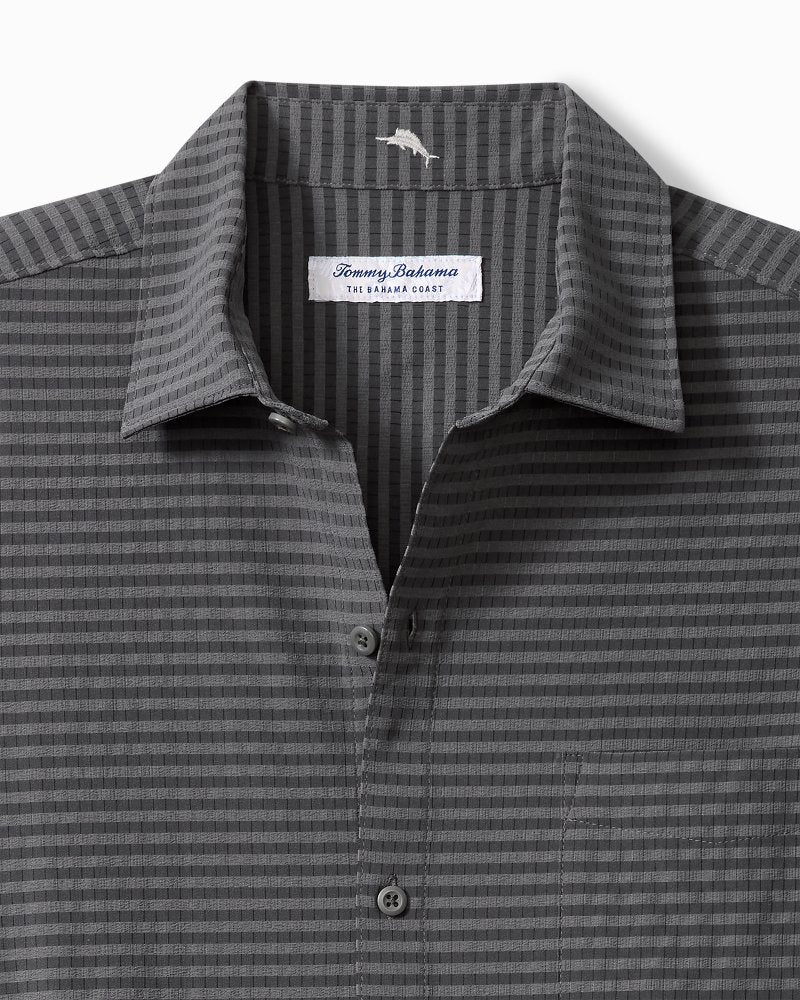Bahama Coast Fades Away IslandZone® Short-Sleeve Shirt - Black