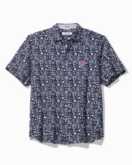 MLB Nova Wave Ballpark Batik Cotton-Blend Shirt - chicago_cubs