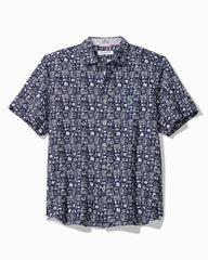 MLB Nova Wave Ballpark Batik Cotton-Blend Shirt - seattle_mariners