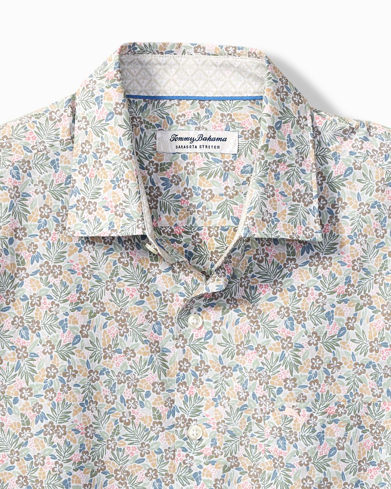 Sarasota Stretch Aveiro Sands IslandZone Shirt - Antique Ivy