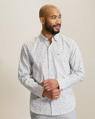 Sarasota Stretch Aveiro Sands IslandZone Shirt - Antique Ivy