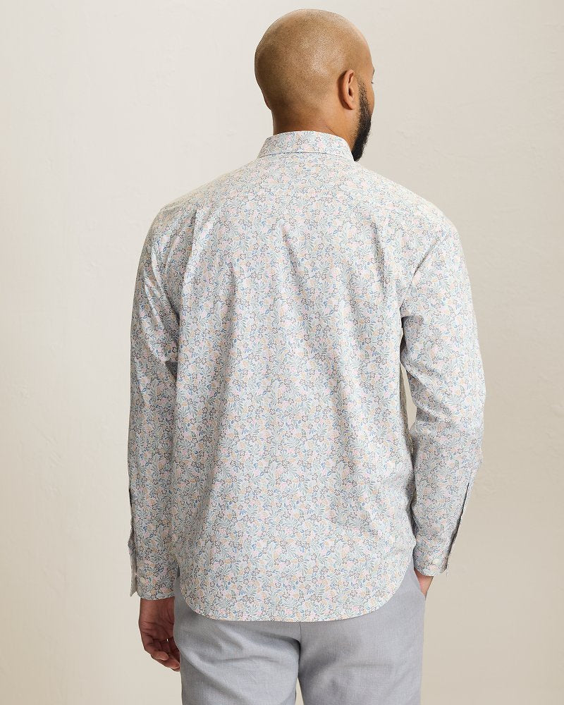 Sarasota Stretch Aveiro Sands IslandZone Shirt - Antique Ivy