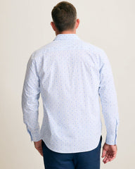 Sarasota Stretch Island Medallion IslandZone Shirt - Blue Lapis
