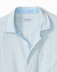 Nova Wave Cotton-Blend Long-Sleeve Shirt - Malachite Heather
