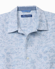 Torres Gardens Cotton-Blend Camp Shirt - Deep Space