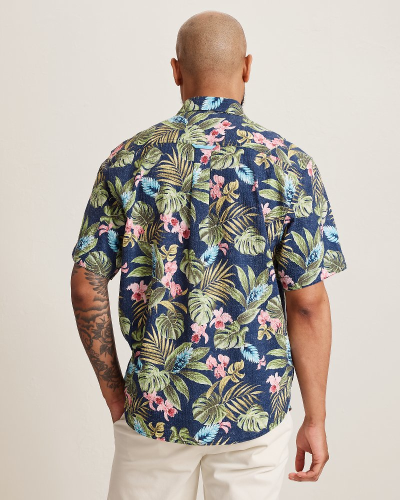 Nova Wave Selva Gardens Cotton-Blend Shirt - Coastline