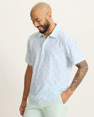 Bahama Coast Piña Islands IslandZone Polo - White