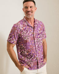 Bahama Coast Geo Party IslandZone Shirt - Lavender Herb