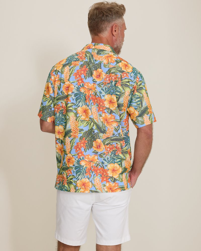 Coastal Ease Golden Gardens IslandZone Camp Shirt - Dark Spa